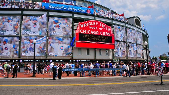 Chicago stadium Wrigley