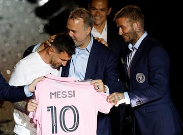 Presentación multitudinaria de Messi como nuevo jugador del Inter Miami